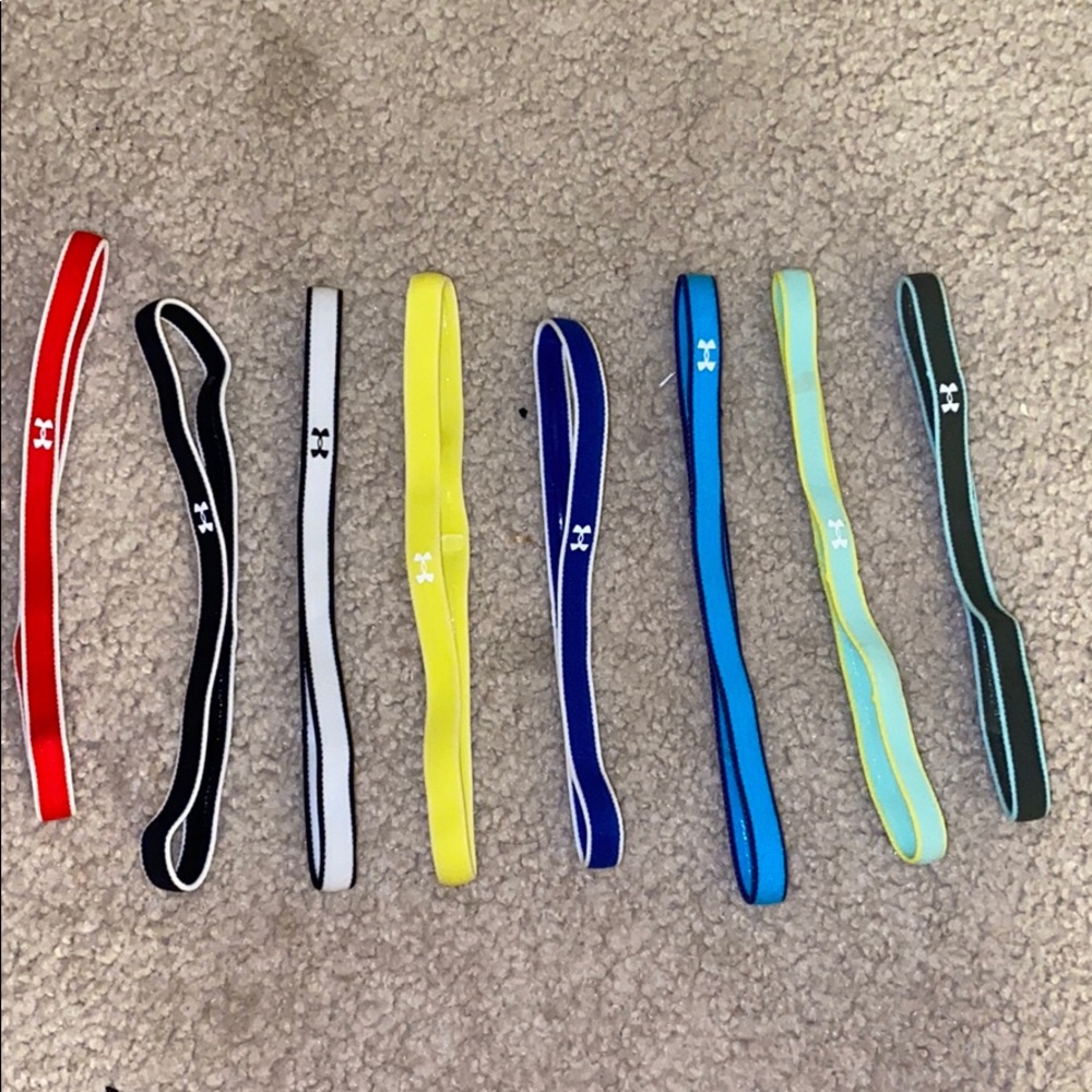 8 unused headbands